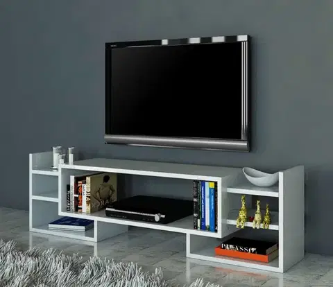 TV stěna / Sestava pod TV Sema - White