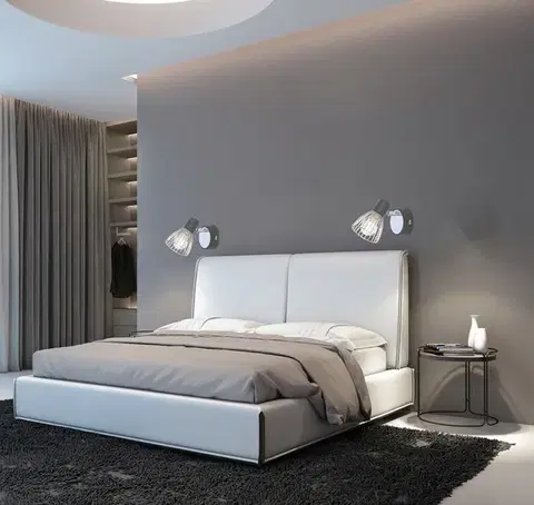 Nástěnná lampa 1X40W E14 černá + chrom MODO