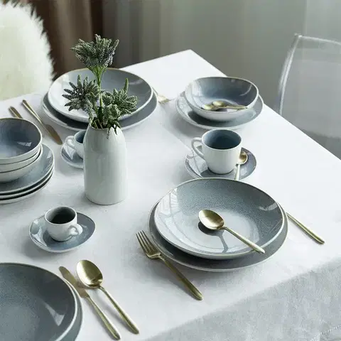Mělký talíř Coupe 27 cm — Elements Glacial Ice Organic - 492550
