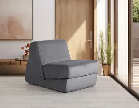 Rozkládací křeslo Origami Convertable - Grey