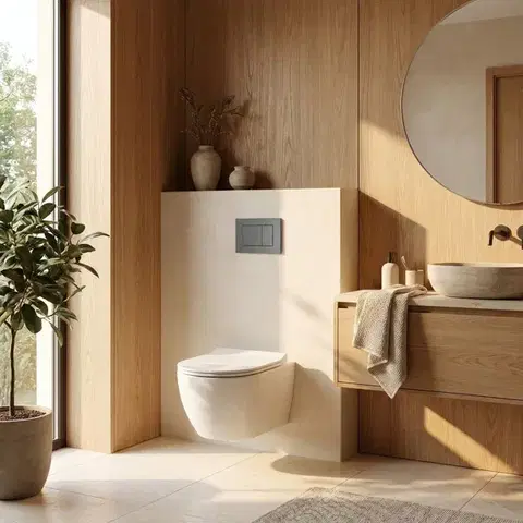 REA Ovládací tlačítko k podomítkovým systémům WC J K011A-Q a Slim 024N Titan REA-E0638