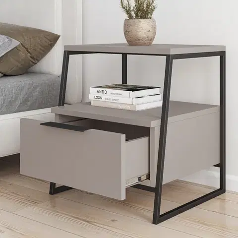 Noční stolek Pal Light Mocha 2