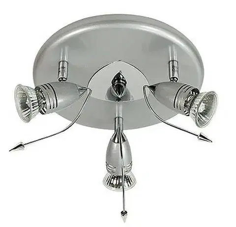 Stropní lampa Thunder 3*50W GU10 230V chrom antracit