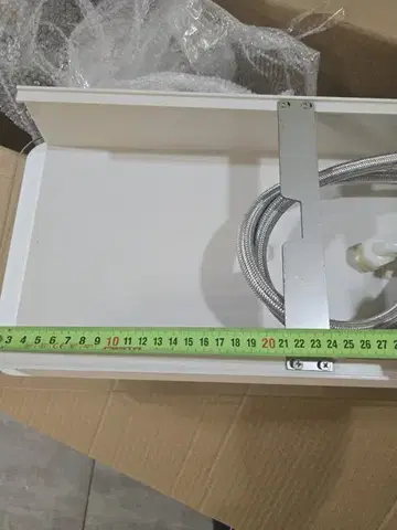 KERRA Sprchový panel s hydromasáží Tore (bílý) 5907548105509