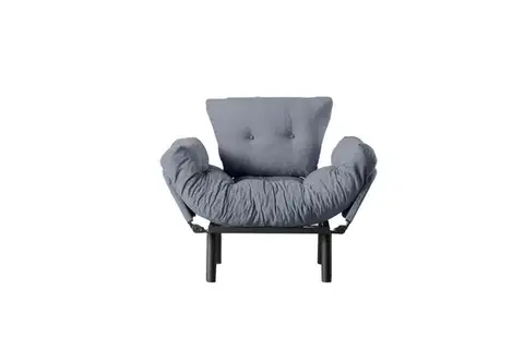 Křeslo ušák Nitta Single - Grey