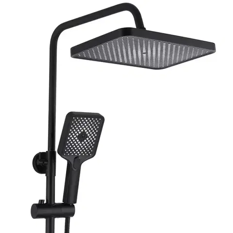 REA Sprchový sloup Hass černý REA-B9968