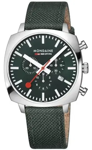 Mondaine Cushion Chrono MSL.41460.LF.SET