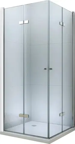 MEXEN/S LIMA sprchový kout 90x80, transparent, chrom 856-090-080-02-00