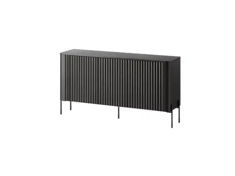 HALMAR Komoda Vera 150 cm černá