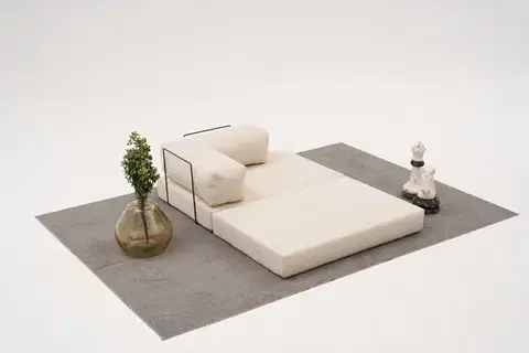 Dvoumístná pohovka Comfort - Cream v2
