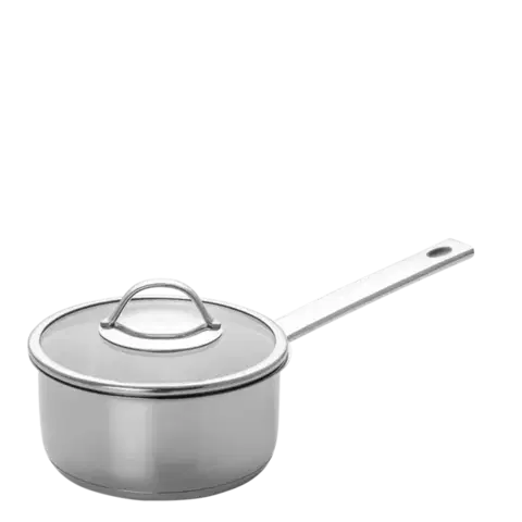 Rendlík se skleněnou poklicí Ø 18 cm — Orion Inox - 600246