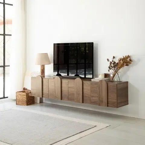 TV stolek New Line - Walnut