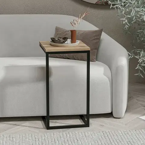 Odkládací stolek Davin Walnut