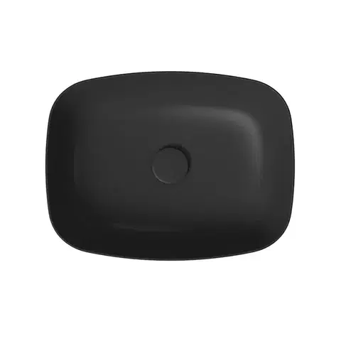 CERSANIT Umyvadlo na desku LARGA RECTANGULAR antracitová mat (50X38) K677-013