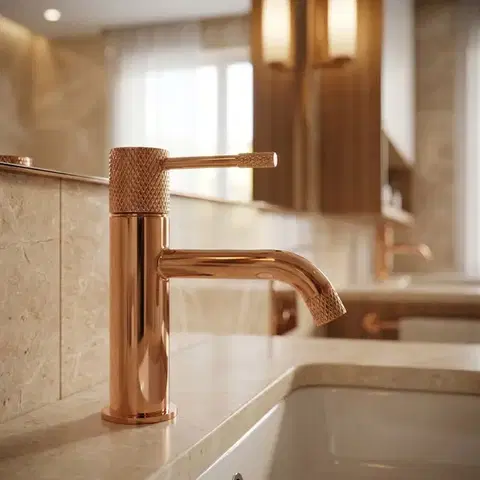 REA Umyvadlová baterie Venti Copper Low REA-B9787