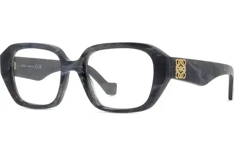Loewe Anagram Anagram Black Geometric Eyeglasses - ONE SIZE (51)