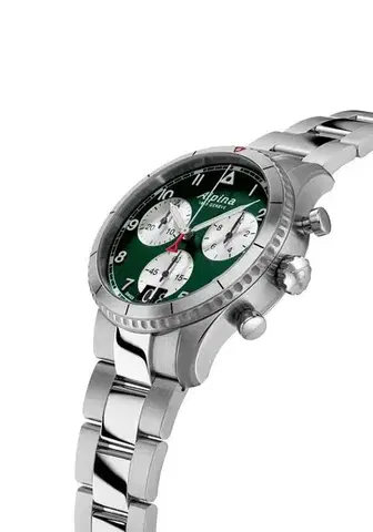 Alpina Startimer Pilot Quartz Chronograph Big Date AL-372GRS4S26B