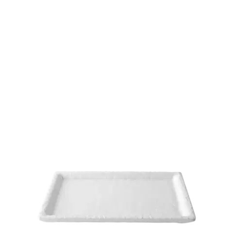 Podnos bílý velký 24,4 x 17,5 cm — Elements Melamin (Flow) - 593174