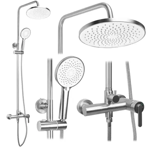 REA Sprchový set Ontario Brush Nickel REA-P5506