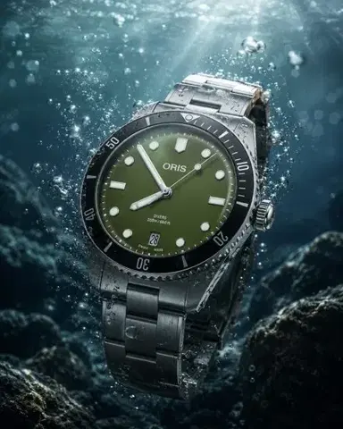 Oris Divers Date 01 733 7795 4057-Set