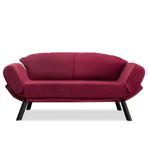 Dvoumístná rozkládací pohovka Genzo - Maroon