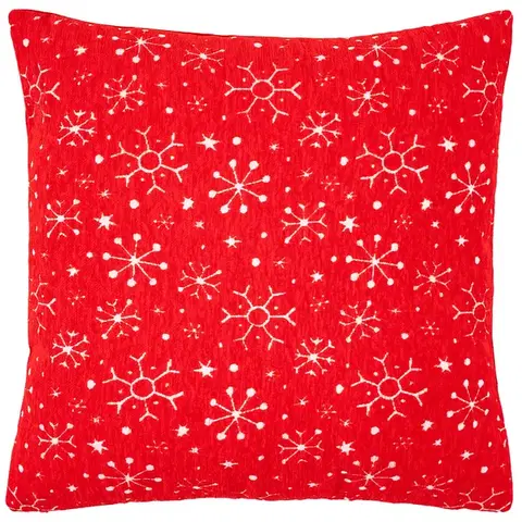 4Home Povlak na polštářek Snowfall in Red, 45 x 45 cm