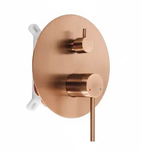REA Podomítková sprchová sada Foss Clif Brush Copper + BOX REA-P5649