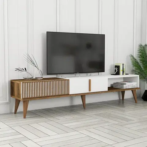 Televizní stolek Milan Alt White