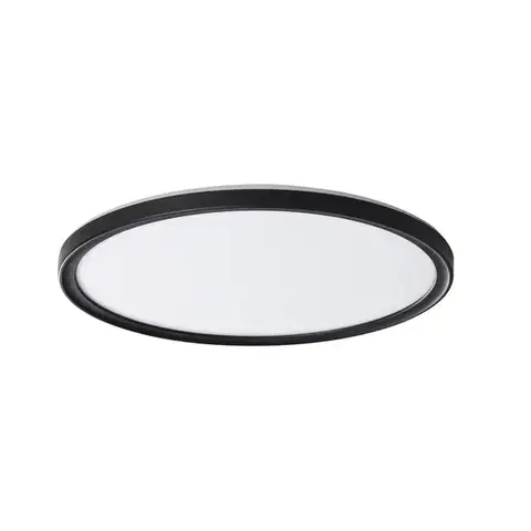 SAPHO AZPO stropní LED svítidlo, ø 290, 18,5W, 3000/4000/6000K, IP54, černá mat 31515