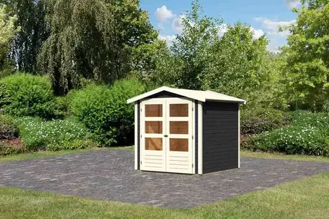 Dřevěný zahradní domek AMBERG 2 Lanitplast