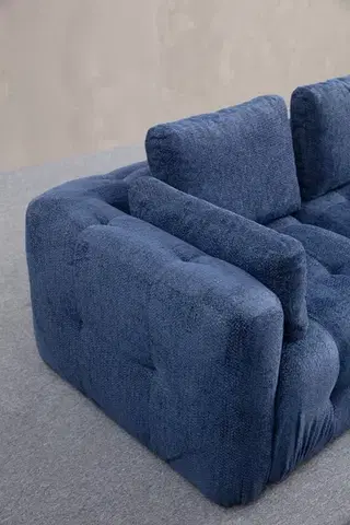 Dvoumístná pohovka Amaris 2 Seater - Navy Blue