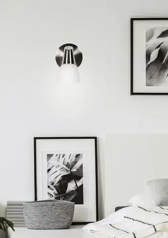 Nástěnná lampa 1X40W G9 Matná/Chromová bílá SELIA