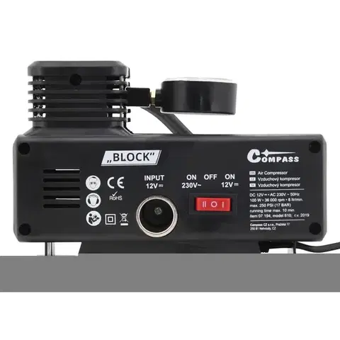 Compass Kompresor 12/230V BLOCK TÜV/GS