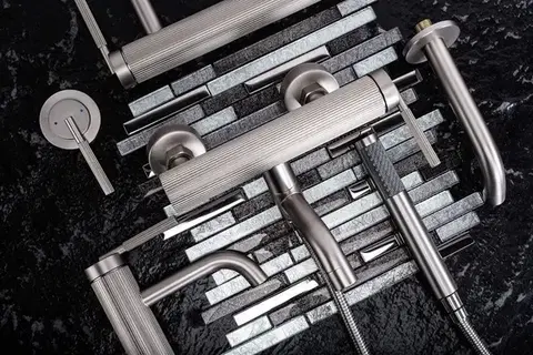 REA Podomítková baterie Argon Nickel Brush + BOX REA-B3912