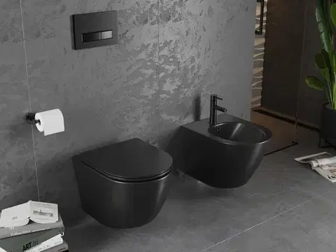 MEXEN Lena bidet závěsné, černá matná 35224885