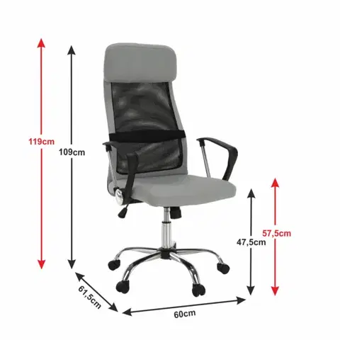 Kancelářské křeslo FABRY NEW Tempo Kondela