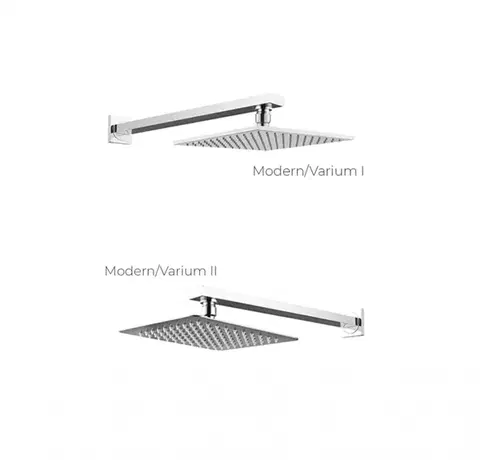 BESCO Podomítkový sprchový set SLIM MODERN/VARIUM II Chrom BABPMVIICH