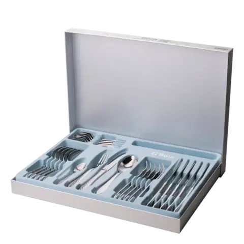 Startovací set nádobí 60 ks — Premium Platinum Line silver - W0183