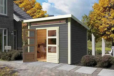 Dřevěný zahradní domek KANDERN 6 Lanitplast