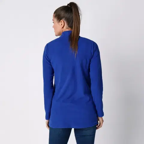 Fleecová mikina na zip