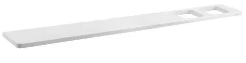 SAPHO ABELINE polička rockstone 800, 2x otvor, bílá mat AB802-0101