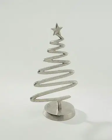 Stojící dekorace Silver Tree II 23x12x40 cm