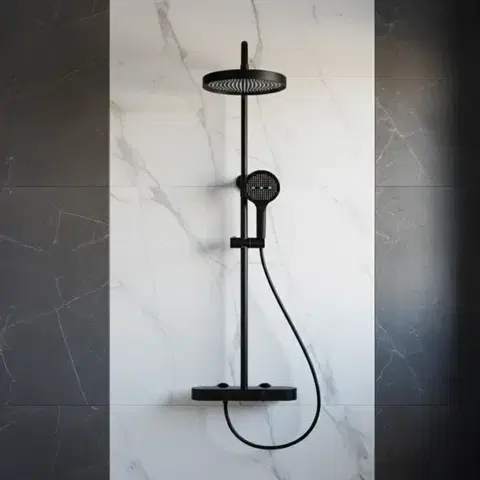 REA Sprchový set Creo Black REA-P0360