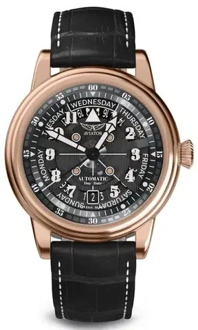 Aviator Douglas Day-Date Automatic Meca-41 V.3.36.2.285.4