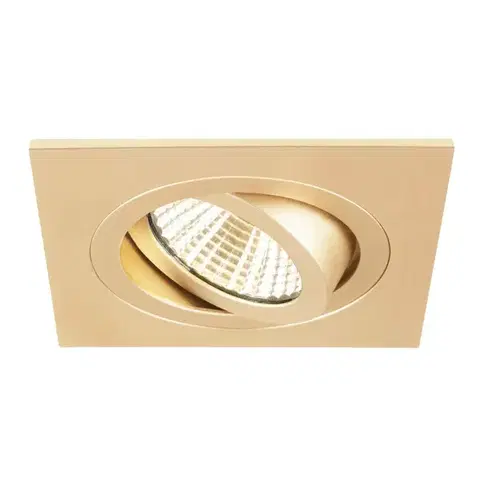 BIG WHITE SLV NEW TRIA 75 kroužek pro vestavbu do stropu, D: 9 Š: 9 H: 2,6 cm, IP 20, růžové zlato 1007341