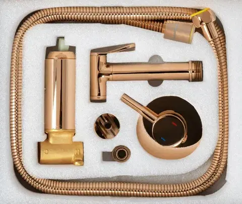 REA Bidetová baterie LUNGO LOOP Copper REA-B9799