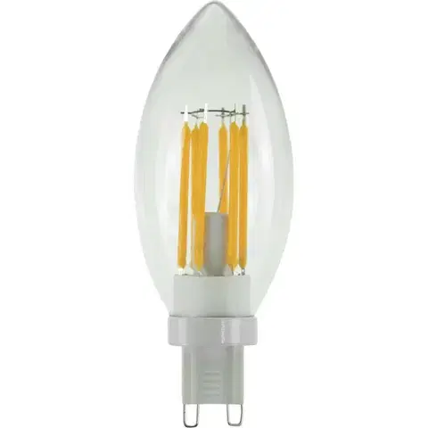 BIG WHITE SLV LED svíčka LED žárovka, G9, fázové stmívání, 3W, 2200K 1008158