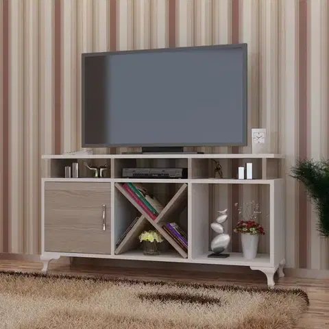 TV stolek Ay - White, Cordoba