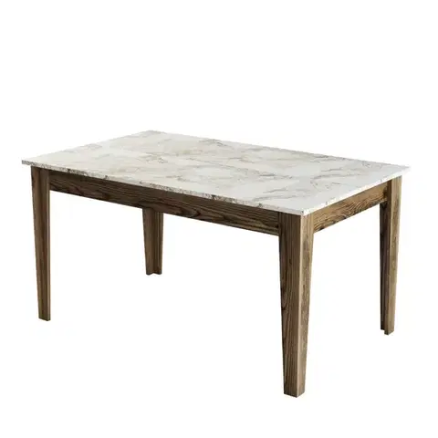 Jídelní stůl Milan 515 - Walnut, White