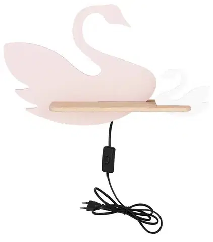 Dětská nástěnná lampička SWAN LED Candellux